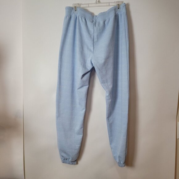 U.S. Polo Assn. Light Blue Jogger Sweatpants 1X Cotton/Polyester Blend Elastic W - Picture 5 of 9